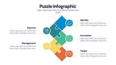 Puzzle Infographics slide 7