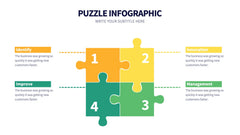 Puzzle Infographics slide 9