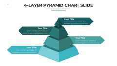 Pyramid Infographics slide 11