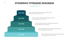 Pyramid Infographics slide 13
