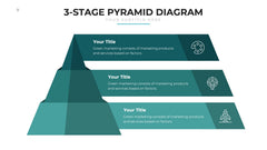 Pyramid Infographics slide 9