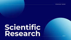 Quantum Scientific Research Presentation
