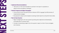 Quarterly Status Report Presentation slide 10