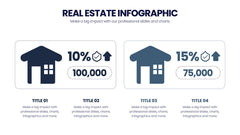 Real Estate Infographics slide 9