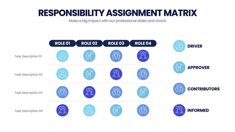 Responsibility Assignment Matrix Infographics