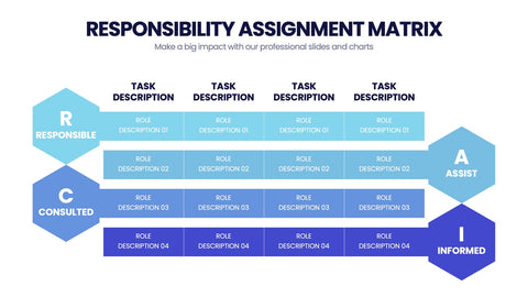Responsibility Assignment Matrix Infographics