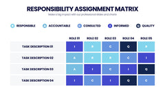 Responsibility Assignment Matrix Infographics slide 5