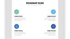 Roadmap Infographics slide 11