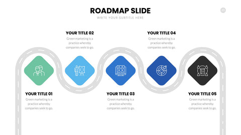 Roadmap Infographics for Strategy & Planning