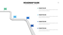 Roadmap Infographics slide 25