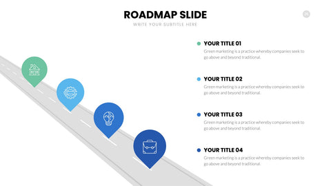 Roadmap Infographics for Strategy & Planning