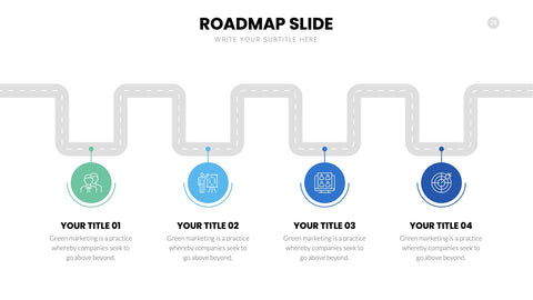 Roadmap Infographics for Strategy & Planning