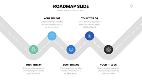 Roadmap Infographics for Strategy & Planning