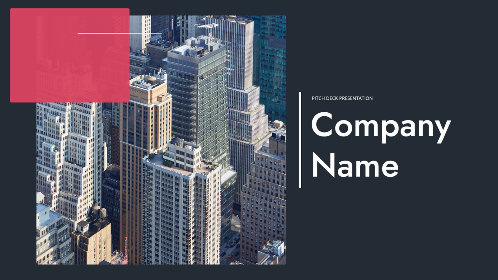 Saas Startup Presentation Template