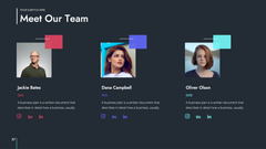 Saas Startup Presentation Template