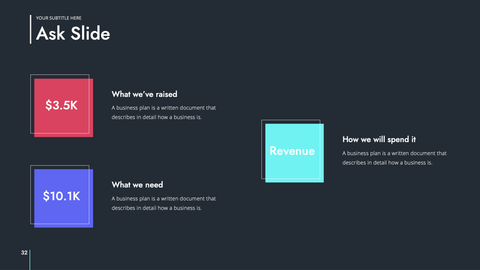 Saas Startup Presentation Template