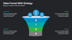 Sales Funnel AIDA Strategy Presentation slide 8