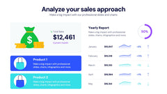 Sales Infographics slide 13