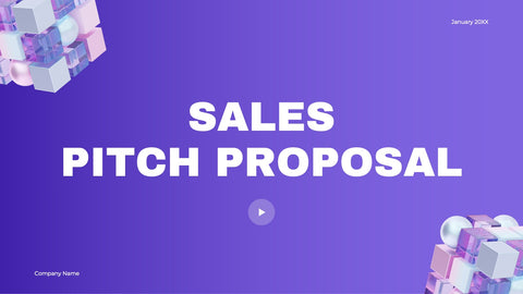 Sales Pitch Presentation