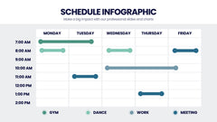 Schedule Infographics slide 18