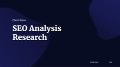 SEO Research Analysis Presentation