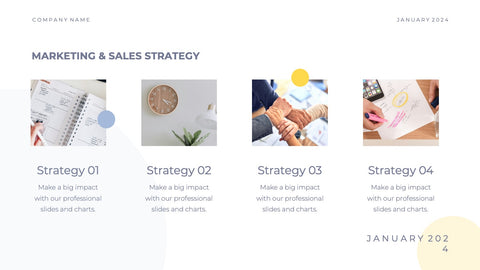Minimal Pitch Deck Presentation