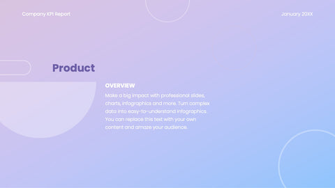 Simple Report Presentation
