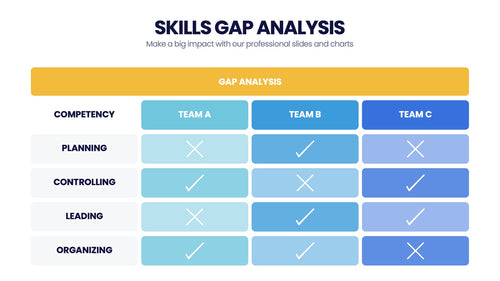 Skills Gap Analysis Infographics slide 2