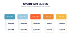 Smart Art Infographics slide 35