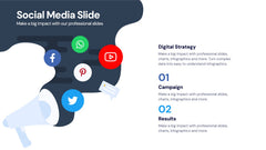 Social Media Infographics slide 13