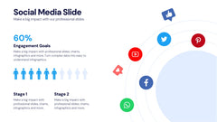 Social Media Infographics slide 16