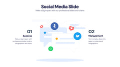 Social Media Infographics slide 3