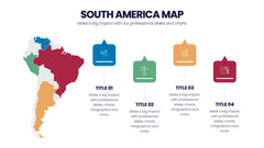 South America Map Infographics