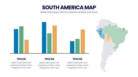 South America Map Infographics