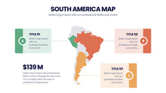 South America Map Infographics slide 4