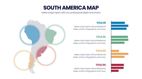 South America Map Infographics