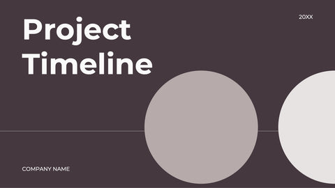 Spectrum Project Timeline Presentation