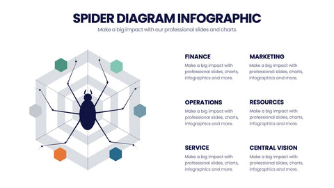 Spider Diagram Infographics