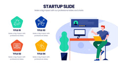 Startup Infographics slide 18