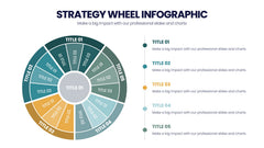 Strategy Wheel Infographics slide 13