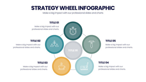 Strategy Wheel Infographics