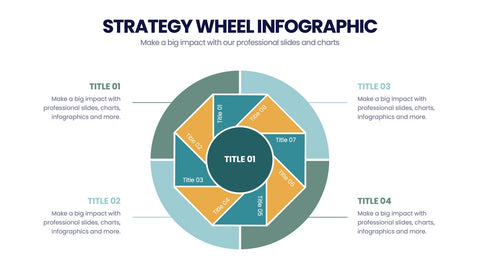Strategy Wheel Infographics