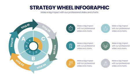 Strategy Wheel Infographics