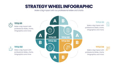 Strategy Wheel Infographics slide 8