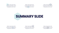Summary Infographics slide 16