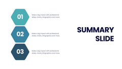 Summary Infographics slide 18