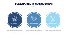 Sustainability Management Infographics slide 14