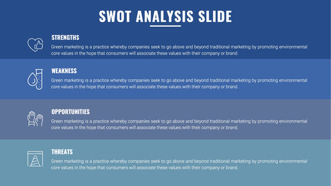 SWOT Infographics for Strategy & Competitive Analysis