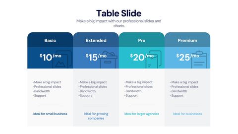 Table Infographics