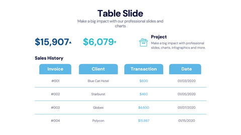 Table Infographics